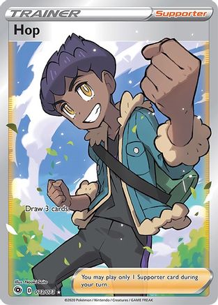 Image of Hop (Full Art) 073/73  - Holofoil Champions Path - Ultra Rare
