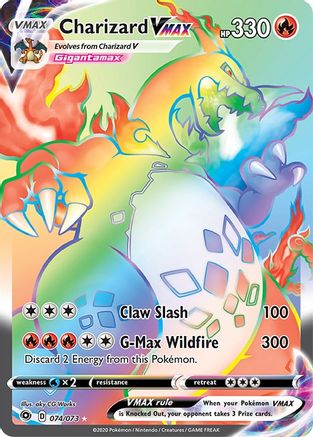 Image of Charizard VMAX (Secret) 074/73  - Holofoil Champions Path - Secret Rare