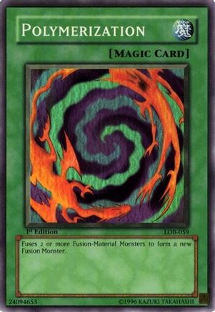 Image of Polymerization (LOB-059) - The Legend of Blue Eyes White Dragon 1st Edition