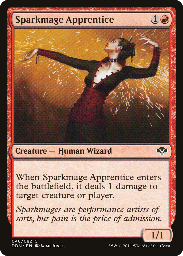 Image of Sparkmage Apprentice (DDN-048) - Duel Decks: Speed vs. Cunning