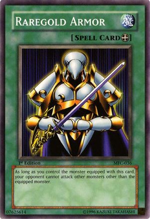 Image of Raregold Armor (MFC-036) - Magician's Force 1st Edition