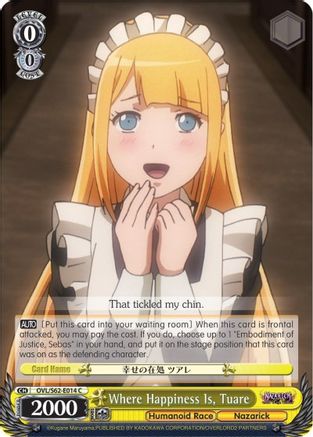 Image of Where Happiness Is, Tuare (OVL/S62-E014 C) - Nazarick: Tomb of the Undead