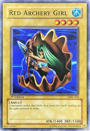 Image of Red Archery Girl (MRL-030) - Magic Ruler Unlimited