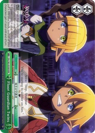 Image of Floor Guardian Twins (RRR) (OVL/S62-E050R RRR) - Nazarick: Tomb of the Undead