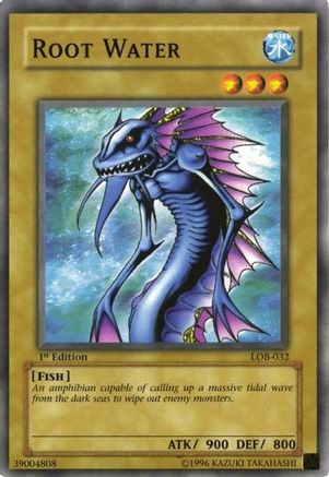 Image of Root Water (LOB-032) - The Legend of Blue Eyes White Dragon 1st Edition