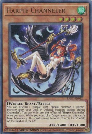 Image of Harpie Channeler (LART-EN022) - The Lost Art Promotion Limited