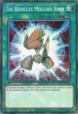 Image of The Resolute Meklord Army (LED7-EN050) - Legendary Duelists: Rage of Ra Unlimited