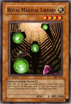 Image of Royal Magical Library (MFC-074) - Magician's Force 1st Edition