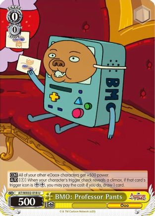 Image of BMO: Professor Pants (AT/WX02-018 U) - Adventure Time