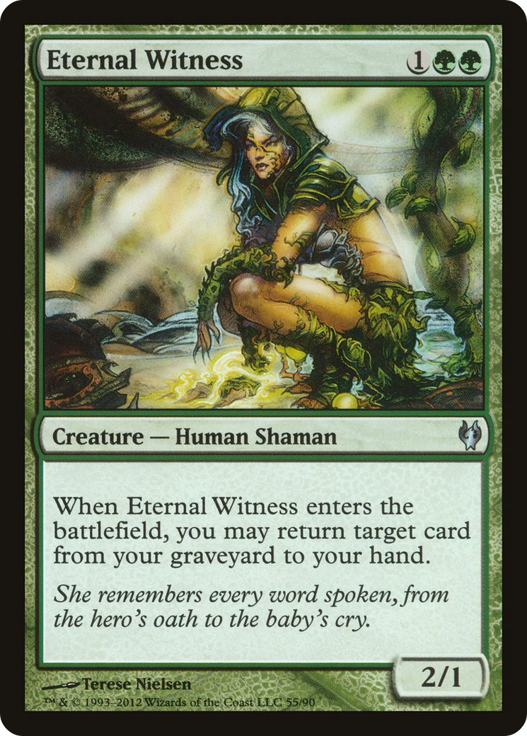 Image of Eternal Witness (DDJ-055) - Duel Decks: Izzet vs. Golgari