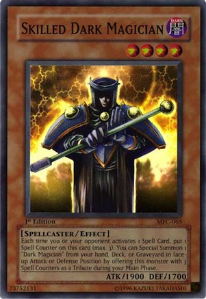 Image of Skilled Dark Magician (MFC-065) - Magician's Force Unlimited