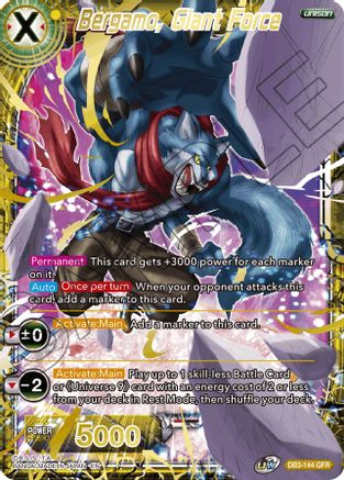Image of Bergamo, Giant Force (DB3-144) - Draft Box 06  Giant Force