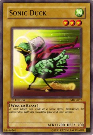 Image of Sonic Duck (MFC-057) - Magician's Force 1st Edition
