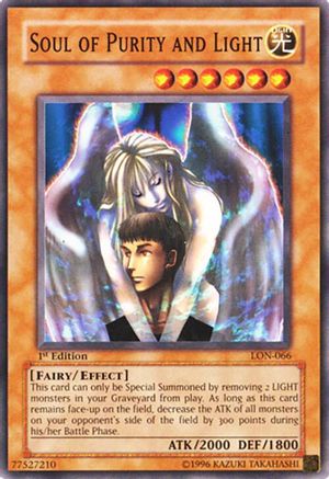 Image of Soul of Purity and Light (LON-066) - Labyrinth of Nightmare 1st Edition