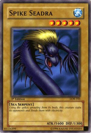Image of Spike Seadra (LOB-103) - The Legend of Blue Eyes White Dragon Unlimited