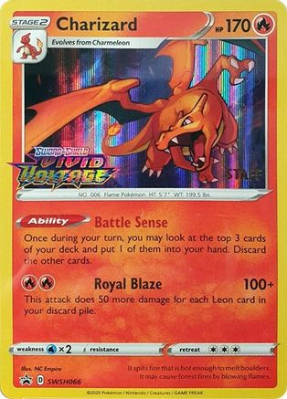 Image of Charizard SWSH066  - Holofoil SWSH Sword & Shield Promo Cards - Promo