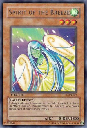Image of Spirit of the Breeze (LON-037) - Labyrinth of Nightmare 1st Edition