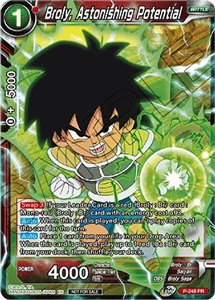 Image of Broly, Astonishing Potential (P-248) - Promotion Cards Foil
