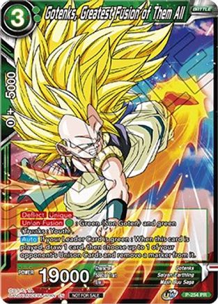 Image of Gotenks, Greatest Fusion of Them All (P-254) - Promotion Cards