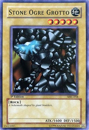 Image of Stone Ogre Grotto (MRL-058) - Magic Ruler 1st Edition