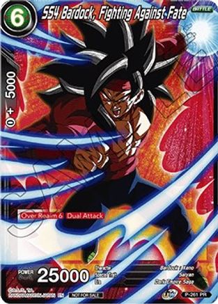 Image of SS4 Bardock, Fighting Against Fate (P-261) - Tournament Promotion Cards Foil