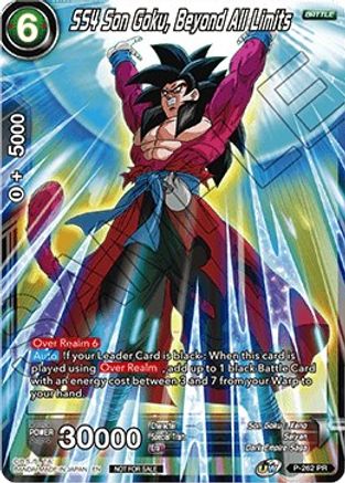 Image of SS4 Son Goku, Beyond All Limits (P-262) - Tournament Promotion Cards