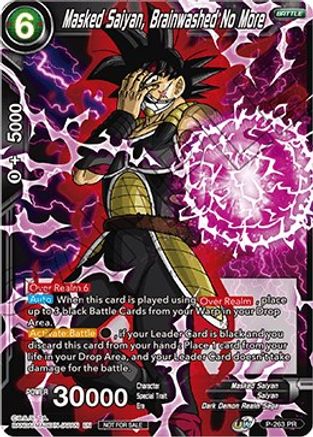 Image of Masked Saiyan, Brainwashed No More (Event Pack 08) (P-263) - Tournament Promotion Cards