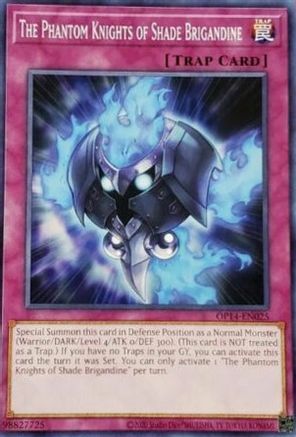 Image of The Phantom Knights of Shade Brigandine (OP14-EN025) - OTS Tournament Pack 14 Unlimited