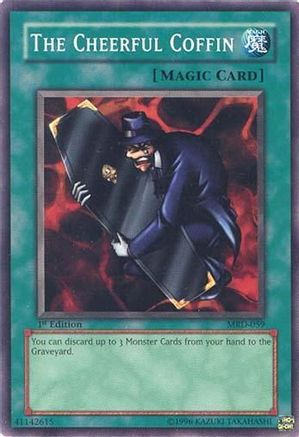 Image of The Cheerful Coffin (MRD-059) - Metal Raiders 1st Edition