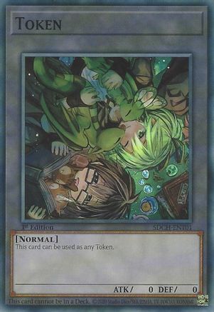 Image of Token: Aussa and Wynn (SDCH-ENT01) - Structure Deck: Spirit Charmers 1st Edition