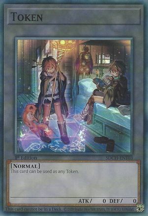 Image of Token: Hiita and Aussa (SDCH-ENT03) - Structure Deck: Spirit Charmers 1st Edition