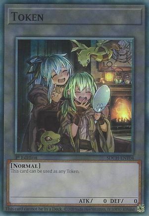 Image of Token: Eria and Wynn (SDCH-ENT04) - Structure Deck: Spirit Charmers 1st Edition