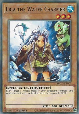 Image of Eria the Water Charmer (SDCH-EN002) - Structure Deck: Spirit Charmers 1st Edition