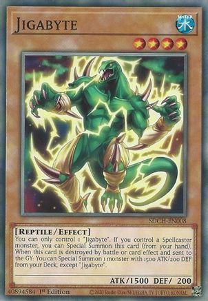 Image of Jigabyte (SDCH-EN008) - Structure Deck: Spirit Charmers 1st Edition