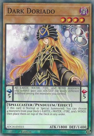 Image of Dark Doriado (SDCH-EN015) - Structure Deck: Spirit Charmers 1st Edition