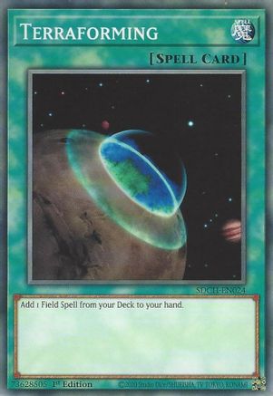 Image of Terraforming (SDCH-EN024) - Structure Deck: Spirit Charmers 1st Edition