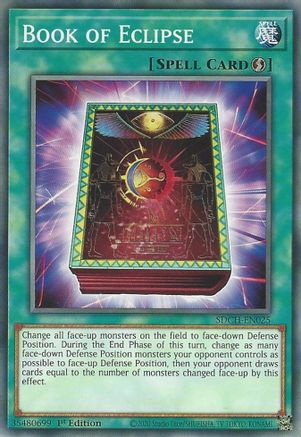 Image of Book of Eclipse (SDCH-EN025) - Structure Deck: Spirit Charmers 1st Edition