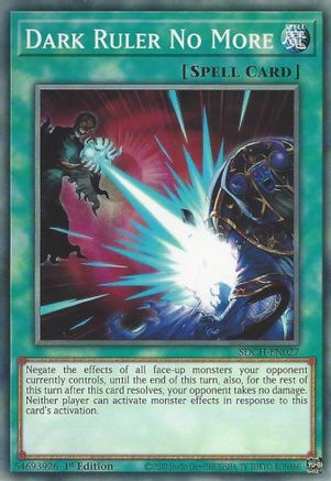 Image of Dark Ruler No More (SDCH-EN027) - Structure Deck: Spirit Charmers 1st Edition