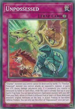 Image of Unpossessed (SDCH-EN029) - Structure Deck: Spirit Charmers 1st Edition