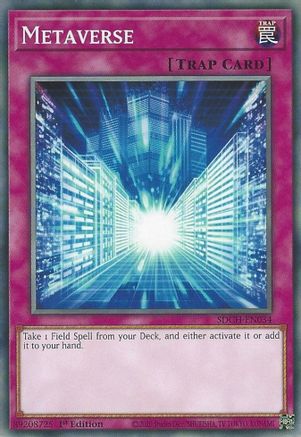 Image of Metaverse (SDCH-EN034) - Structure Deck: Spirit Charmers 1st Edition