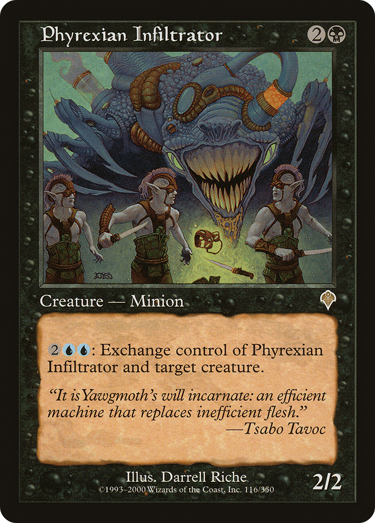 Image of Phyrexian Infiltrator (INV-116) - Invasion Foil