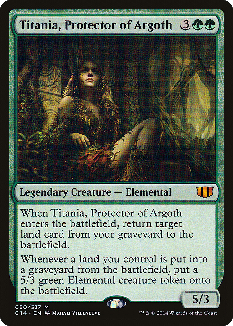 Image of Titania, Protector of Argoth (C14-050) - Commander 2014