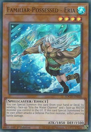 Image of Familiar-Possessed - Eria (Alternate Art) (SDCH-EN038) - Structure Deck: Spirit Charmers 1st Edition