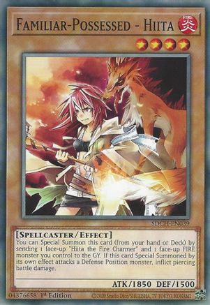 Image of Familiar-Possessed - Hiita (SDCH-EN039) - Structure Deck: Spirit Charmers 1st Edition