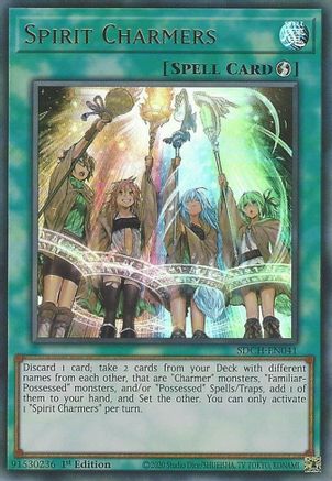 Image of Spirit Charmers (SDCH-EN041) - Structure Deck: Spirit Charmers 1st Edition