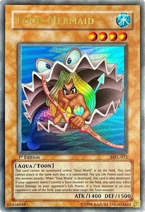 Image of Toon Mermaid (MRL-072) - Magic Ruler Unlimited