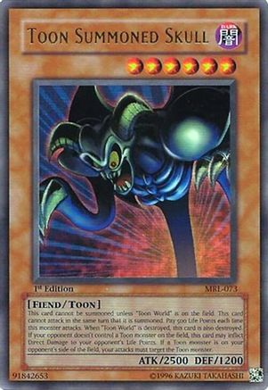 Image of Toon Summoned Skull (MRL-073) - Magic Ruler Unlimited