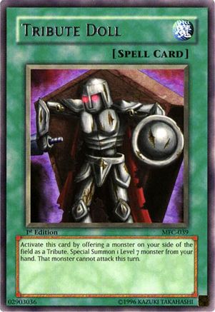 Image of Tribute Doll (MFC-039) - Magician's Force 1st Edition