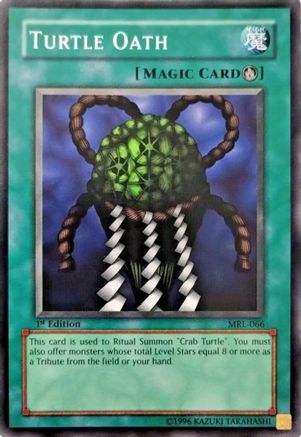 Image of Turtle Oath (MRL-066) - Magic Ruler Unlimited