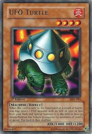 Image of UFO Turtle (MRL-081) - Magic Ruler 1st Edition